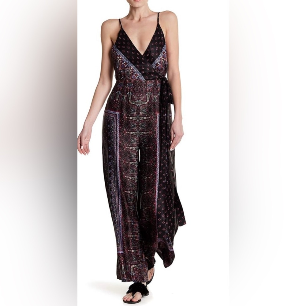 Free People Cabbage Rose Jumpsuit